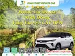 Car rental Vung Tau <=> Cat Tien (private car with driver)